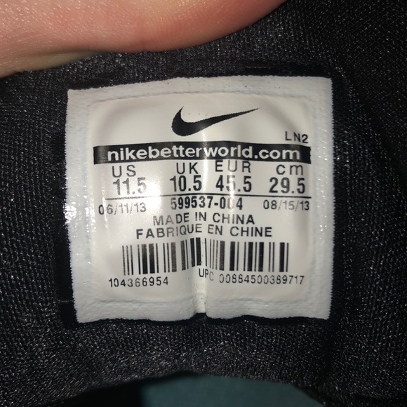 Nike Hyperdunk 2013 black/teal colorway - Picture 7 of 7